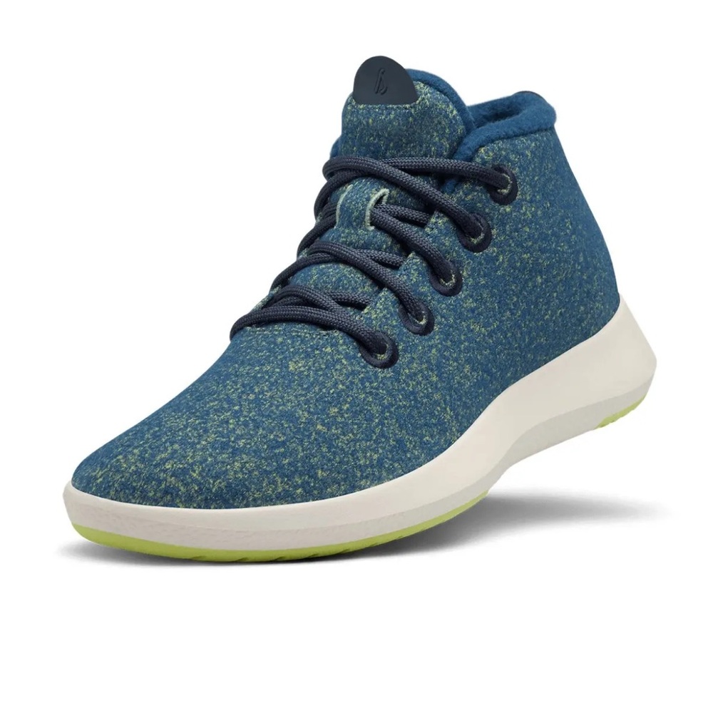 Allbirds Wool Runner Up Mizzle Blue Running Shoes Women Size 9